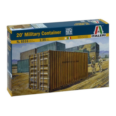 KIT PARA MONTAR ITALERI CONTAINER MILITAR DE 1920 1/35 ITA 6516 6516S